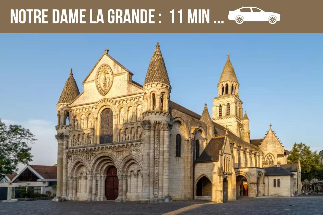 Bellejoie - Appartement T3- Poitiers Sud - Direct Futuroscope - Parking Et Wifi Gratuit Экстерьер фото